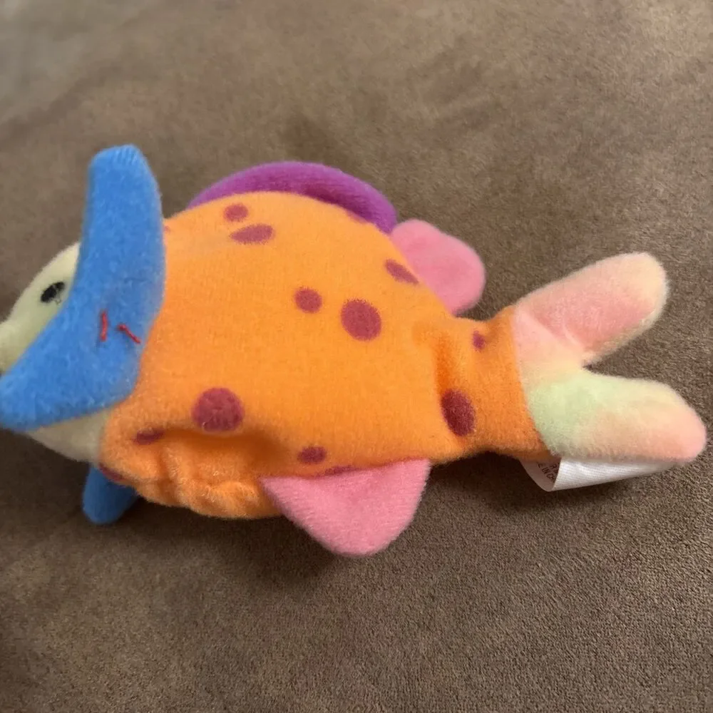 2000 Ty Teenie Beanie McDonalds Happy Meal Toy - Lips the Fish #1